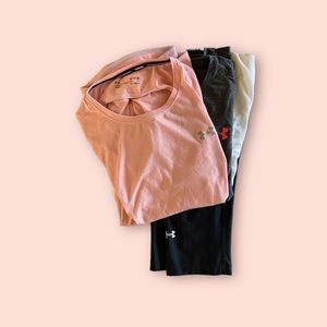 Under Armour bundle, 3 shirt, I spandex